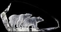 Mats Jonasson Crystal 33707 Polar Bears