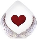 Mats Jonasson Crystal 33772 Heart Small 2in - NoFreeShip