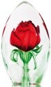 Mats Jonasson Crystal 33837 Rose Red Small