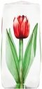 Mats Jonasson Crystal 33874 Tulip Red NA Exclusive