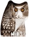 Mats Jonasson Crystal 33924 Owl - NoFreeShip