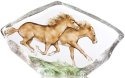 Mats Jonasson Crystal 34086 Horses Brown Large - NoFreeShip