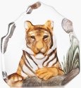 Mats Jonasson Crystal 34175 Tiger Painted