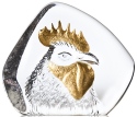 Maleras Crystal 34238 Rooster Head Gold - NoFreeShip