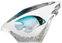 Mats Jonasson Crystal 34294 Turquoise Coral Fish - NoFreeShip