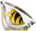 Mats Jonasson Crystal 34295 Green Coral Fish - NoFreeShip