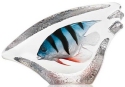 Mats Jonasson Crystal 34296N Blue Coral Fish
