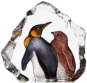 Maleras Crystal 34300 King Penguin with Baby - NoFreeShip