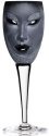 Maleras Crystal 42013 Electra Wineglass Black - NoFreeShip