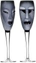 Maleras Crystal 42027 Champagne 2 pack Electra Kubik Black - NoFreeShip