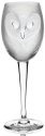 Mats Jonasson Crystal 42041 Owl Wine Glass Clear - NoFreeShip