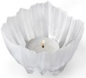 Mats Jonasson Crystal 55280 Anemone Votive Holder frosted 3.5in D - NoFreeShip