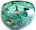 Maleras Crystal 56004 Peacock Bowl Limited Edition - NoFreeShip