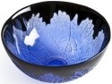 Ludvig Lofgren Crystal 56037 Paradiso Wings Bowl black purple