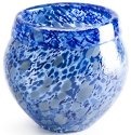 Ludvig Lofgren Crystal 56051 Metcallica Bowl Small blue