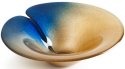 Mats Jonasson Crystal 56056 Magic Gold Bowl 7in D - NoFreeShip