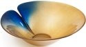 Maleras Crystal 56058 Magic Gold Bowl 12in D - NoFreeShip