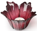 Mats Jonasson Crystal 56116 Fleur Candleholder