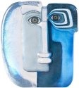 Mats Jonasson Crystal 65860 Ideo Blue Limited Edition
