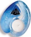 Mats Jonasson Crystal 69023 DeLight Athena Votive Blue - NoFreeShip