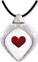 Maleras Crystal 84115 Necklace Heart Red Small
