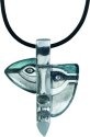 Mats Jonasson Crystal 84301 Necklace Atle Grey Blue Limited Edition