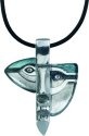 Mats Jonasson Crystal 84301 Necklace Atle Grey Blue Limited Edition - NoFreeShip