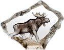 Mats Jonasson Crystal 88169 Miniature Moose - NoFreeShip