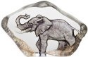 Mats Jonasson Crystal 88174 Miniature Elephant - NoFreeShip