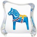 Maleras Crystal 88181 Miniature Dalecarlia Horse Blue - NoFreeShip