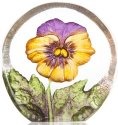 Maleras Crystal 88216 Miniature Pansy Yellow Purple - NoFreeShip