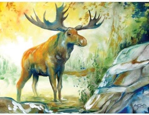 Marcia Baldwin 23505 Moose Creek Wall Art