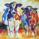 Marcia Baldwin 21090 Cow Therapy Wall Art