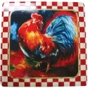 Marcia Baldwin 21098 Rooster Color Plaque