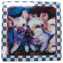 Marcia Baldwin 21099 Pigs Piglets Plaque