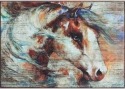 Marcia Baldwin 23519 Painted Wind Equine Wood Wall Art 15X10.5