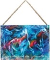 Marcia Baldwin 23532 Everyday Is Adventure Horses Hanging Canvas 10X14