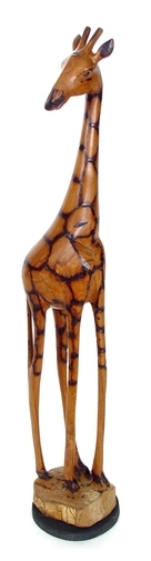 Jacaranda GO24 Giraffe Statue - Olivewood