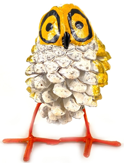 Seedpods SPBOW Owl Figurine