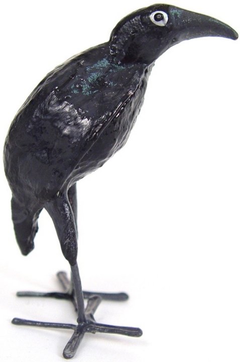 Seedpods SPBR Raven Figurine