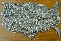 Makoulpa APP006 America Pewter USA Puzzle