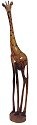 Jacaranda GO60 Giraffe Olivewood Statue - NoFreeShip