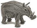 Metal Shaving Animals MSW-S Warthog Figure - Statue