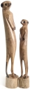 Jacaranda OMKL Meerkat Standing - Olivewood