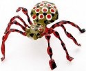 African Tin Animals PTIS Spider Painted Tin