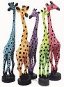 Jacaranda PWG24L Giraffe Statue Lime