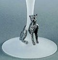 Makoulpa RWG017 Cheetah Wine Glass