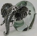Makoulpa SERV0001 Elephant Glass Napkin Ring
