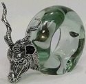 Makoulpa SERV0017 Kudu Glass Napkin Ring