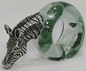 Makoulpa SERV0019 Zebra Glass Napkin Ring